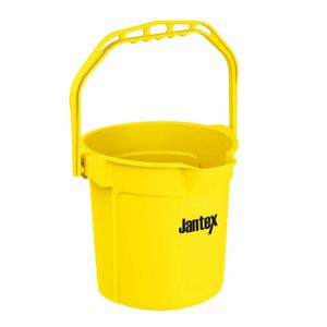 Jantex Yellow Graduated Bucket with Pouring Lip 10ltr - FU834 - 3