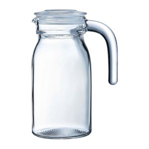 Arcoroc Spring Jugs with Glass Lid 750ml (Pack of 6) - HW275 - 1