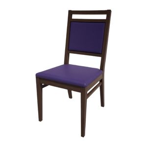 Bolero Bespoke Bia A Side Chair in Blue/Wenge - HS418 - 1