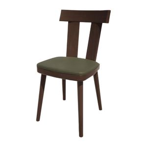Bolero Bespoke Bamba Side Chair Olive/Wenge - HS483 - 1