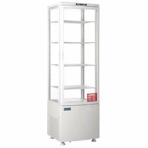 Polar C-Series Energy Efficient Curved Door Display Fridge White 235Ltr - CX575 - 1