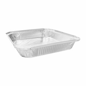 Fiesta Recyclable Shallow Foil Containers 1580ml (Pack of 200) - DZ893 - 1