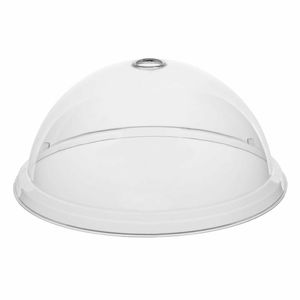 Olympia Kristallon Polycarbonate Domed Plate Cover Round 300mm - DP792 - 1