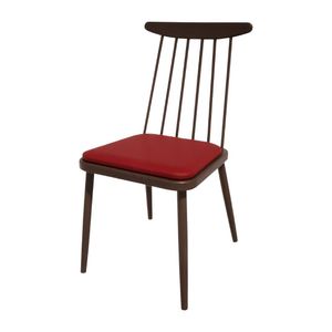 Bolero Bespoke Frank Side Chair Red/Wenge - HS463 - 1