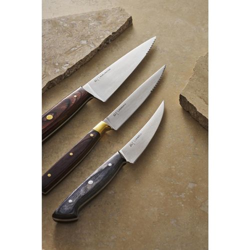 Adam Simha Burlington Steak Knives Black 26cm (Pack of 6) - VV4313 - 2