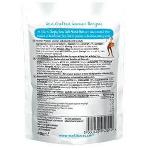 Mr Filbert's Simply Sea Salt Mixed Nuts 40g (Pack of 20) - FU481 - 3