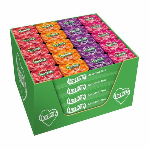 Hartley's?Assorted Fruit?Jams?20g (Pack of 100) - HT348 - 1