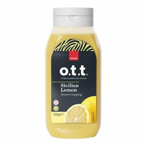 Macphie O.T.T Sicilian Lemon Dessert Topping 500g - KA107 - 1