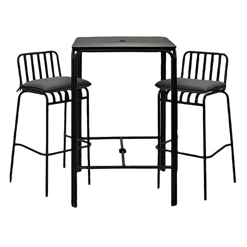 Tenby Outdoor Poseur Set in Onyx (Pack of 2 Sets) - HX566 - 1
