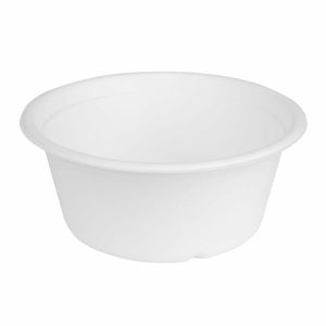 Fiesta Compostable Bagasse Bowl Base 400ml (Pack of 50) - HW021 - 3