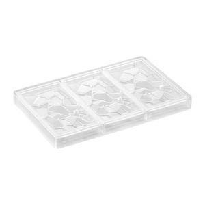 Pavoni Crush By Fiorani Chocolate Bar Mould 275x175mm - HX549 - 1