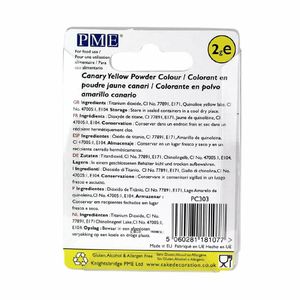 PME Powder Colours Canary Yellow 2g - HU344 - 3