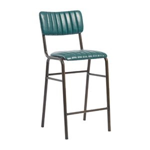 Tavo Stacking Mid Bar Stool Vintage Teal (Pack of 2) - HS794 - 1