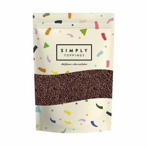 Simply Toppings Chocolate Strands 500g - HT858 - 1