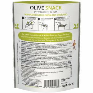 Mr Filbert's Green Olives Lemon & Oregano 50g (Pack of 12) - FU483 - 3