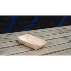 Notpla Rectangular Trays - Kraft (Pack of 400) - HW514 - 3