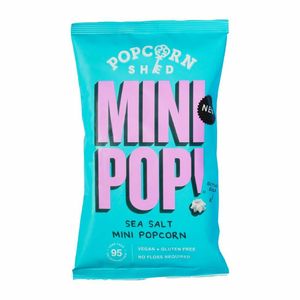 Popcorn Shed Sea Salted Mini Pop! Single Serve Bag 20g (Pack of 24) - KA539 - 1