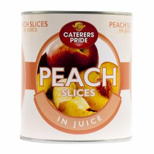 Caterers Pride Peach Slices in Juice 820g (6 Pack) - HW345 - 1