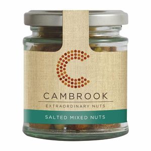 Cambrook Baked Salted Classic Mixed Nuts Glass Jar 95g (Pack of 15) - KA488 - 1