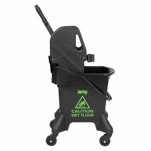Jantex 20Ltr Tall Mop Bucket and Wringer - Green Print - HW637 - 3