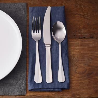 Genware Baguette Table Fork 18/0 (Dozen) - 4