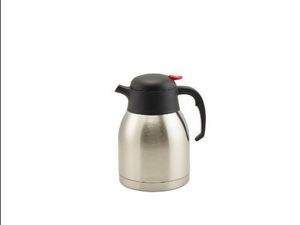 St/St Vacuum Push Button Jug 1.5L - 1