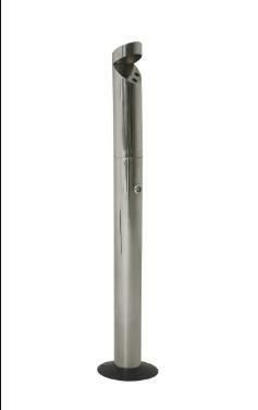 Genware Floor-Mounted St/St Smokers Pole 92cm - 1