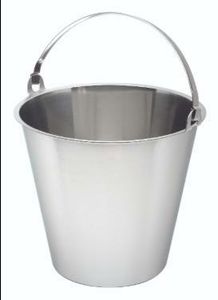 Swedish S/St. Bucket 10 Litre Graduated - 1
