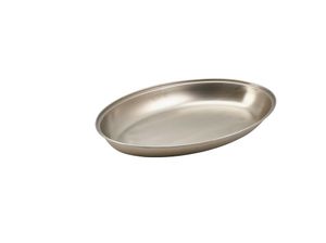 GenWare Stainless Steel Oval Vegetable Dish 17.5cm/ 7" - 1