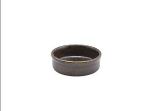 Terra Porcelain Black Tapas Dish 10cm (Pack of 12) - 1