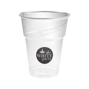 Custom Branded Compostable Smoothie Cup (575ml/20oz) - 1