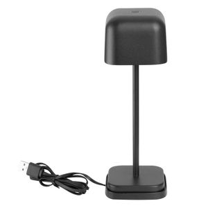 Olympia Lucca Table Lamp Squared Dome Black 200mm - HZ204 - 3