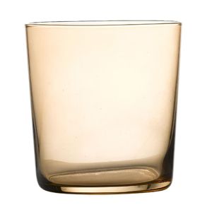 Onis Cidra Double Old Fashioned Tumblers Amber 370ml/13oz (6 Pack) - JA750 - 1