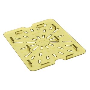 Cambro High Heat Polycarbonate 1/2 Gastronorm Drain Plate - HR254 - 1