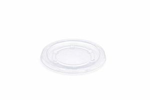 Sauce/Portion Pot Lid Fits 2oz & 3oz (Case of 1000) - 1