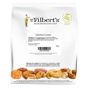 Mr Filbert's Loose Serve Catering Bag Sweet Chilli Rice Crackers 500g - JK301 - 1