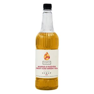 Simply Mango & Passionfruit Iced Green Tea 1Ltr - KA546 - 1