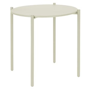Bolero Perth Round Low Coffee Table Light Grey 450mm - HZ377 - 3