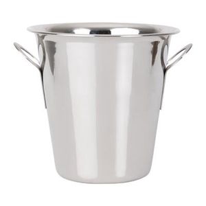 Olympia Flare Wine Bucket Stainless Steel 4.3Ltr - JA339 - 1