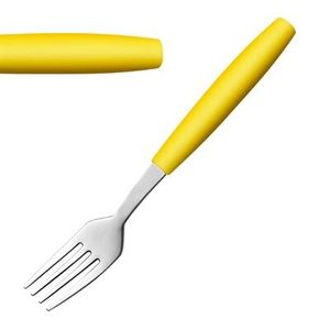 Amefa PIXEL Dessert Forks Yellow (12 Pack) - JD296 - 1