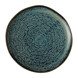 Churchill Envisage Cascade Sapphire Blue Natural Plates 255mm (6 Pack) - JC666 - 1