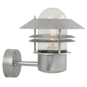 Nordlux Blokhus Up Outdoor Wall Light Galvanised - JE729 - 1