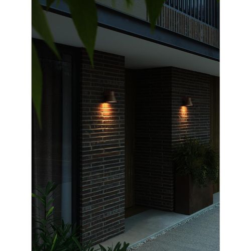 Nordlux Kyklop Cone Outdoor Wall Light Rust - JE788 - 4