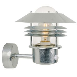 Nordlux Vejers Sensor Outdoor Wall Light Galvanised - JE866 - 1