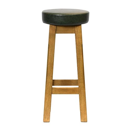 Everyday Wessex Weathered Oak High Stool with Bison Cedar Seat (2 Pack) - JF973 - 1