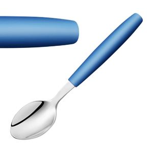 Amefa PIXEL Dessert Spoons Blue (12 Pack) - JD269 - 1