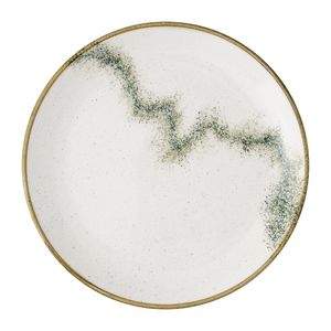 Churchill Stonecast Spice Barley White Coupe Plates 288mm (12 Pack) - JC758 - 1