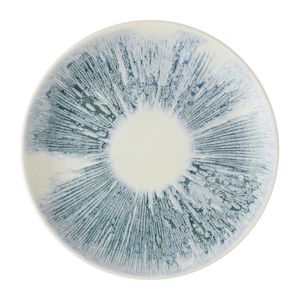 Churchill Lyra Blue Evolve Coupe Plates 217mm (12 Pack) - JC679 - 1