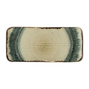 Dudson Harvest Flare Linen Organic Rectangular Plates 270x160mm (6 Pack) - JC612 - 1