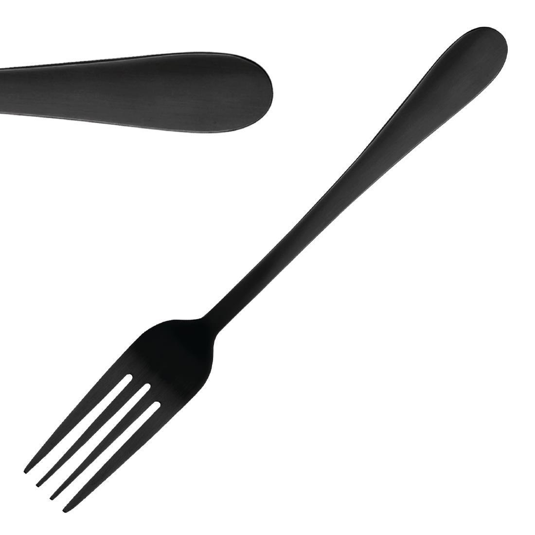 HC350 - Olympia Etna Black Table Fork - Case 12 - HC350